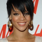 Rihanna účesy krátké