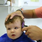 Stříhání vlasů dětský účes