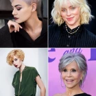 Účesy trendy 2023 krátké vlasy ženy