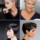 Trendy účesy 2023 ženy krátké vlasy
