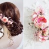 Svatební šperky květiny vlasy