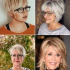 Účesy pro starší dámy s brýlemi