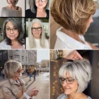 Účesy pro ženy od 50 let s brýlemi bob