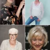 Účesy pro ženy od 60 let s brýlemi