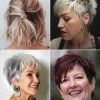 Krátké účesy pro starší ženy s tenkými vlasy